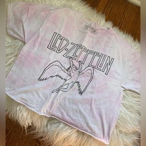 🎸 Led Zeppelin Boxy Cropped Band Tshirt